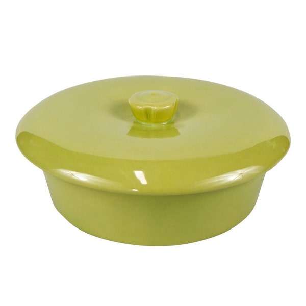 William Frazier California Chartreuse Casserole Baking Dish With Lid