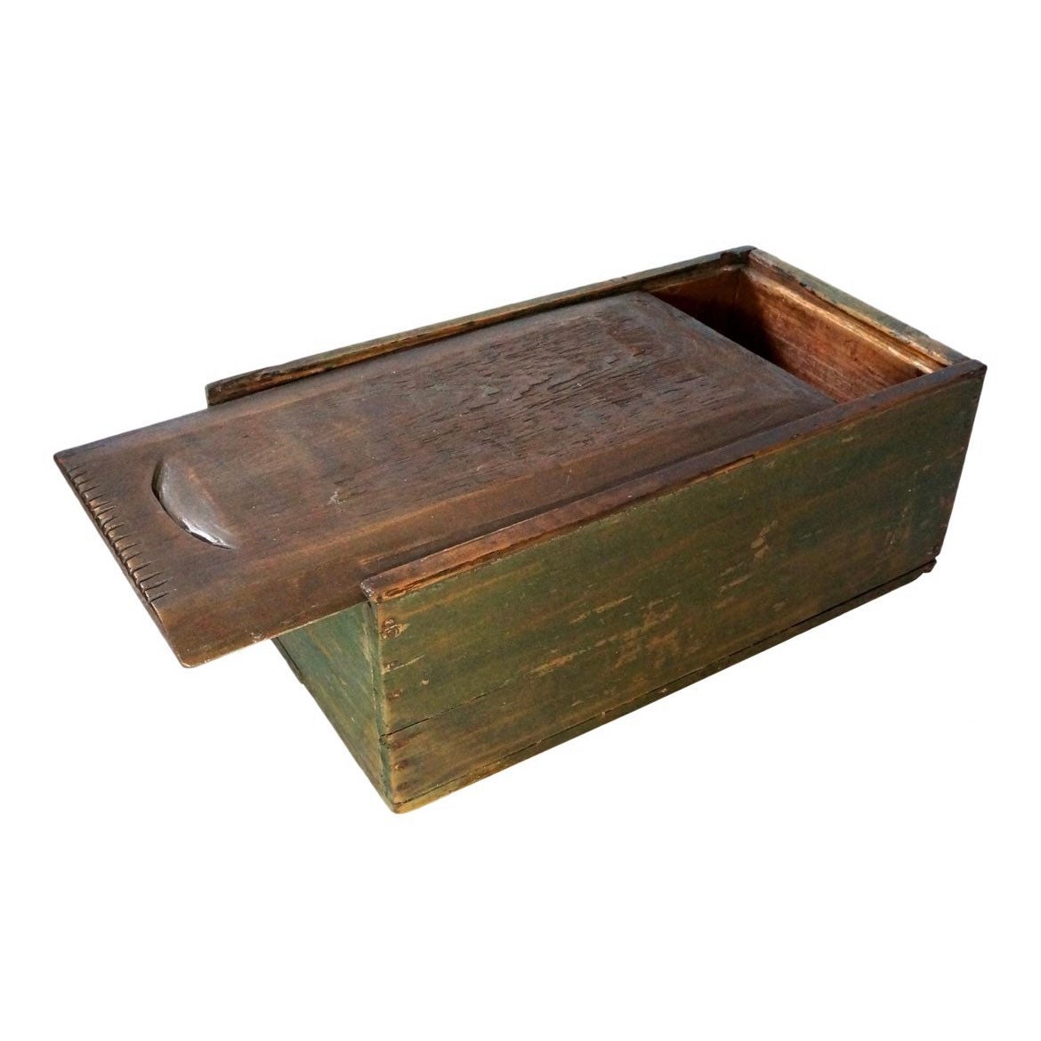 Antique Primitive Wooden Candle Box With Sliding Lid - Etsy