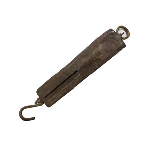 Antique Brass Spring Balance Scale - Chatillons, NY