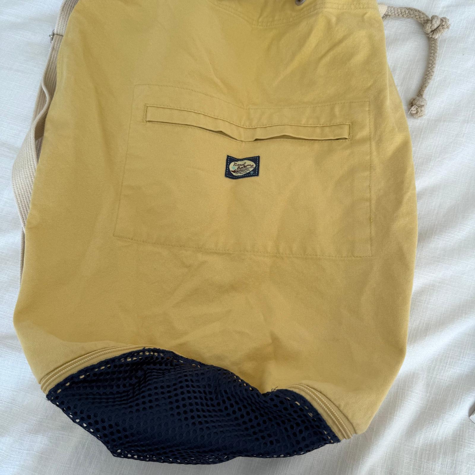 Tommy Bahama Yellow PHD Pop Had Dough Drawstring Backpack  display picture 1