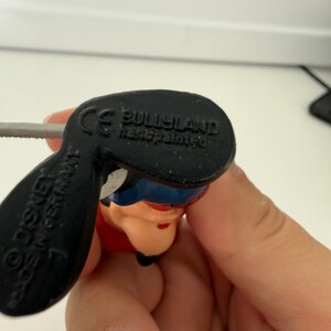 Bullyland Disney Musse Pigg Golfspelare Figur Handmålad Tillverkad i Tyskland 6,3 cm bild 5