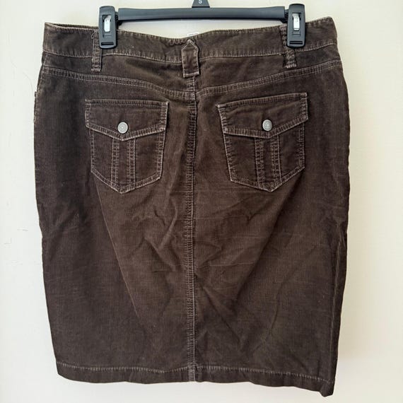 Femme Jupe mi-longue boutonnée sur le côté à taille basse | Femme Liquidation