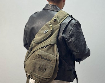 OLD GAP tactical bag メッセンジャー Vintage GAP Y2K 20