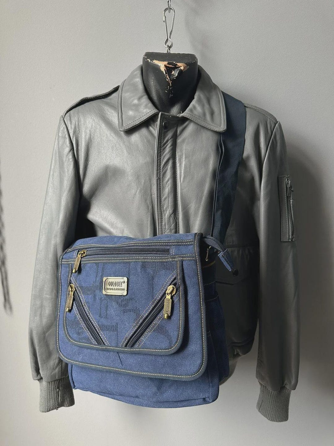 Vintage Multipocket DIESEL Style Goldbe Backpack Military Sling