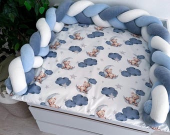 Materassino fasciatoio su misura, impermeabile, per fasciatoio, fasciatoio personalizzabile, set di copritavolo per cameretta.