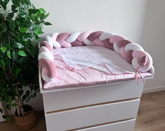 Custom Changing Table Pad Set Waterproof Changing Table Mattress Personalized Nursery Changing Station Pad Dresser Topper Baby Changing Pad