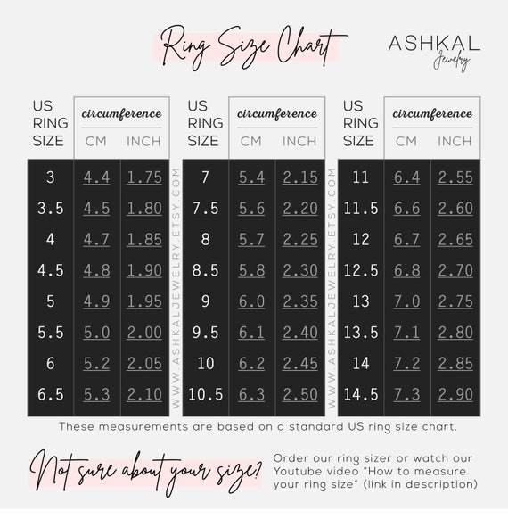 6 us ring 2024 size in cm