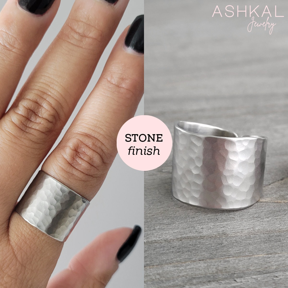 Gioielli Personalizzati Anelli In Bianco In Acciaio Inox Donne Mens Anello Con Sigillo Argento Colore Formato 9 10 11 8 7 6 - Foto 5