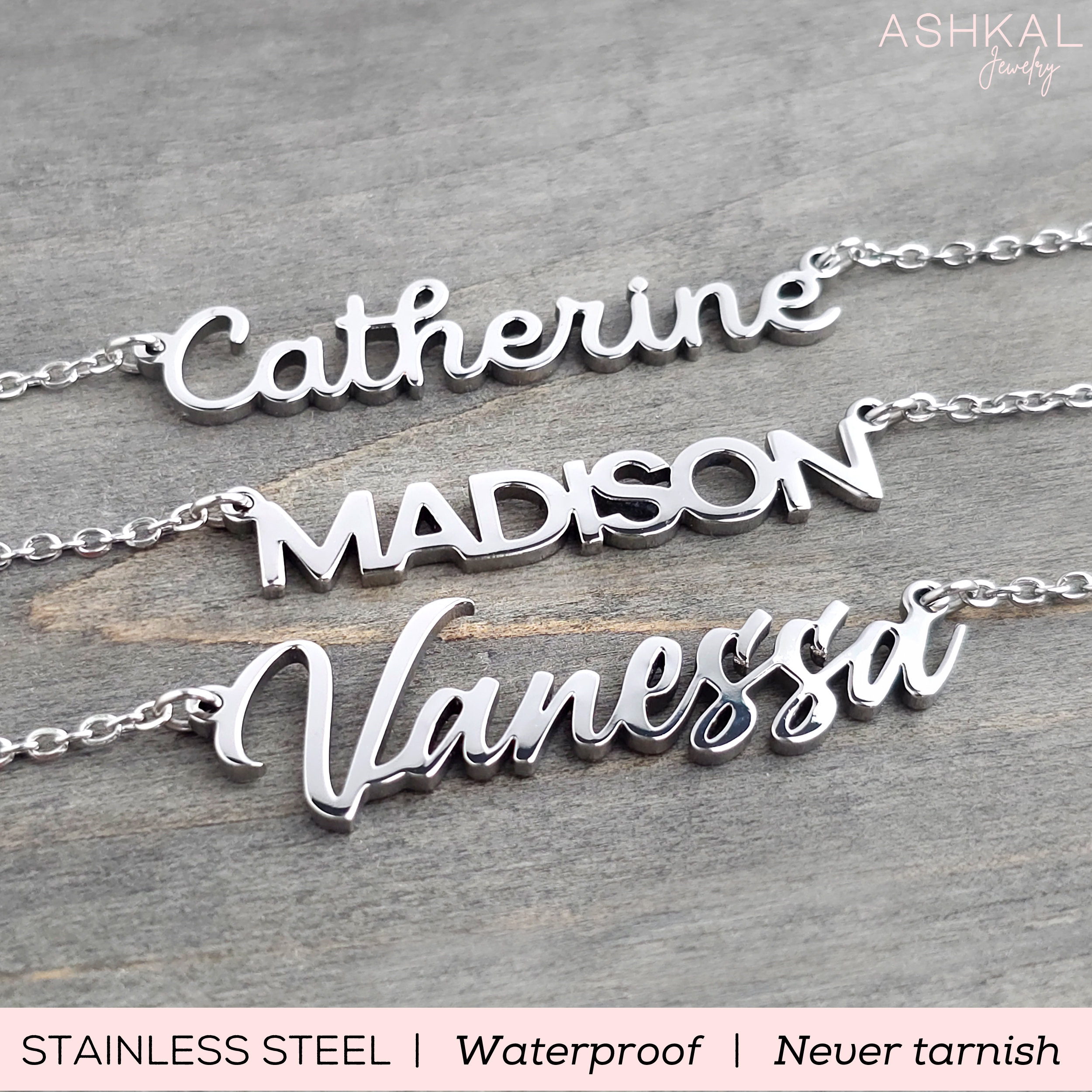 Quinceanera Necklace With Name Etsy