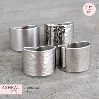 PATIKIL Anelli In Acciaio Inox 316 Grado Marino 40x10mm - Multiuso Saldati Per Macramè, Fai Da Te, Cinture E Ferramenta