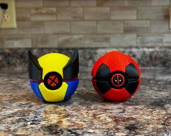 Pokébolas de Wolverine y Deadpool