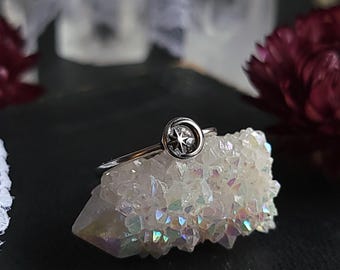 Starlight Ring - Sterling Silver Star Ring