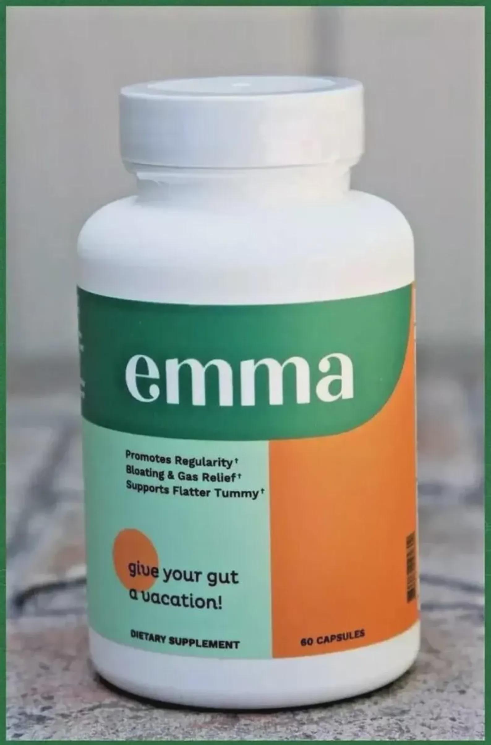 Emma Relief Supplement Conscience Keto for Gut Bloating 60 Capsules
