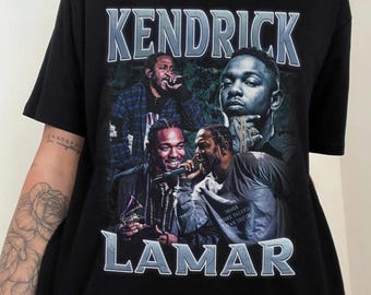 ヴィンテージ ケンドリック・ラマー ラップTシャツ - ベラキャンバス ユニセックスTシャツ