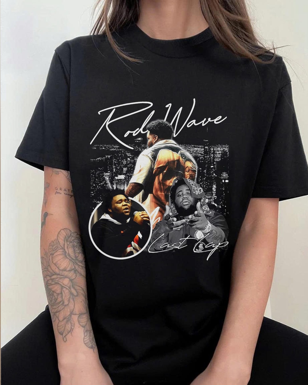 J Rod Rapper Jrod Wave Rapper & Singer Graphic Tee – Hip Hop Music Star – Retro ...