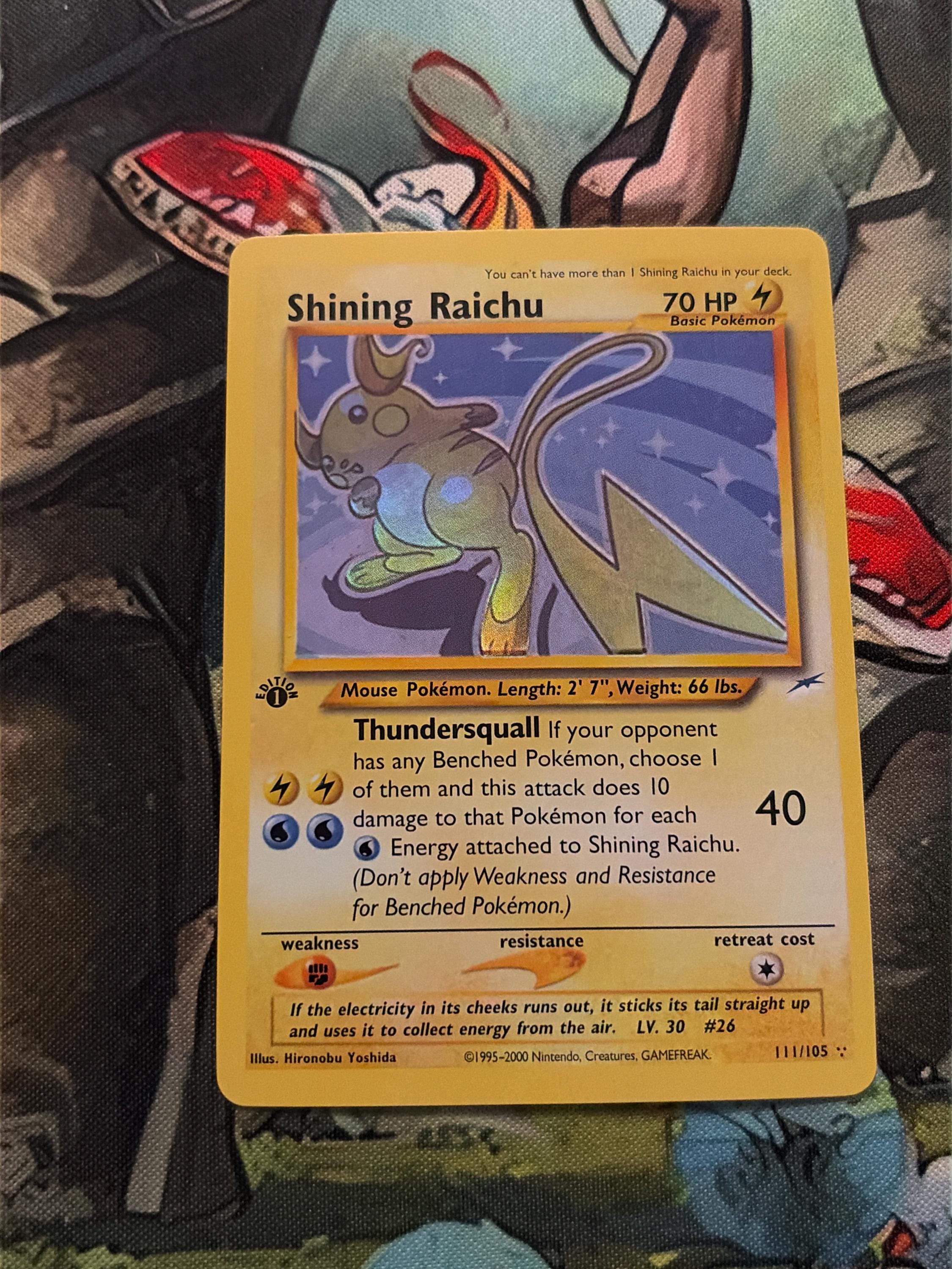 Shining Raichu - Etsy Canada Shining Raichu - Etsy Canada