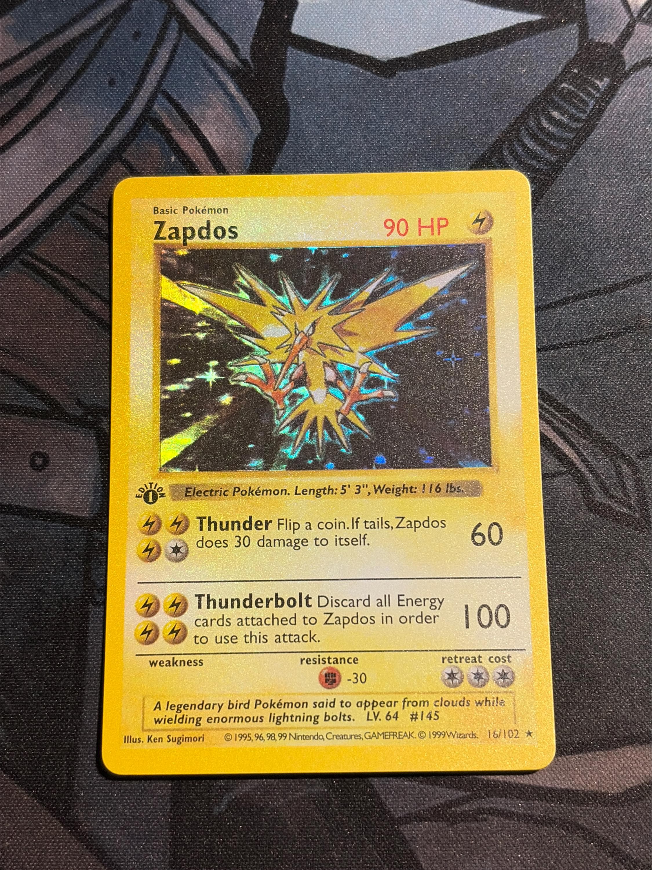 Zapdos 1st Edition - Etsy