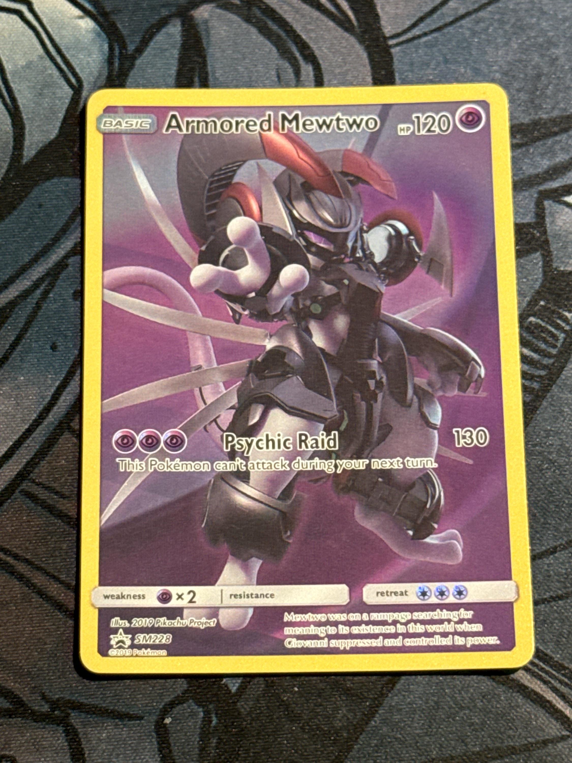 Rainbow Mewtwo Vmax - Etsy Canada