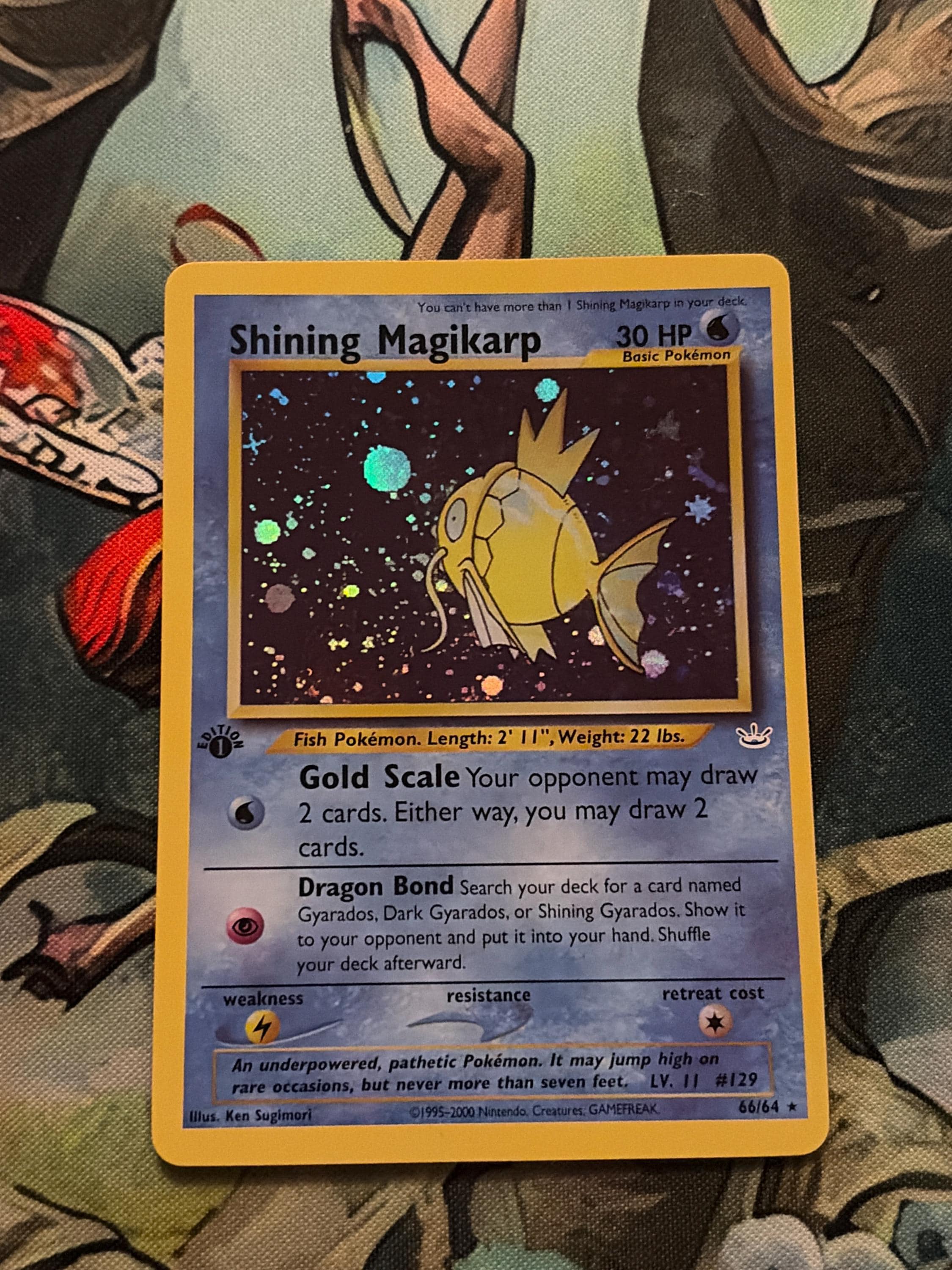1st Edition Shining Magikarp - Etsy