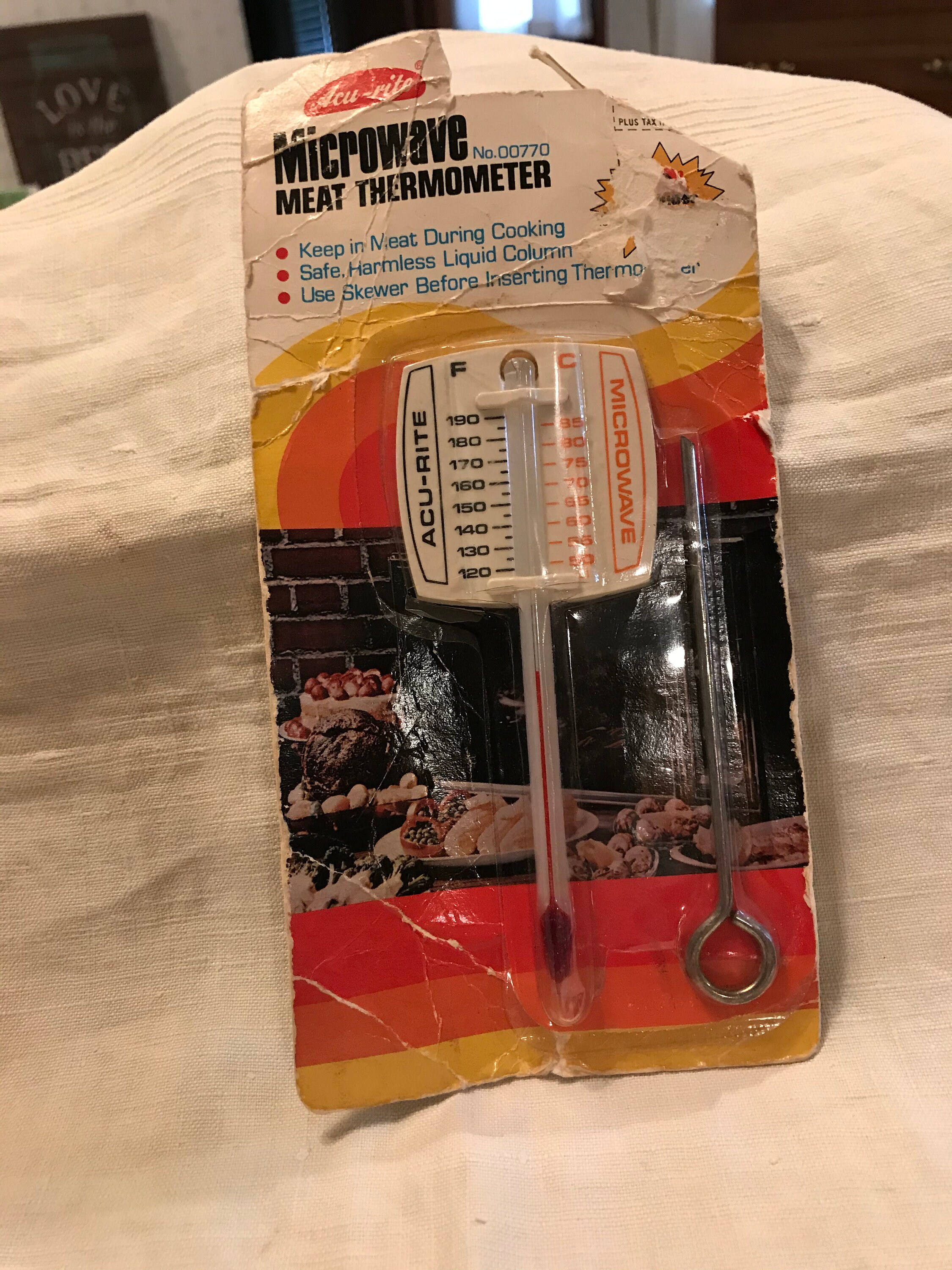 Microwave Meat Thermometer by Acurite Vintage 1990s Etsy UK