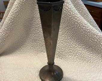 Art Nouveau Silver Vase