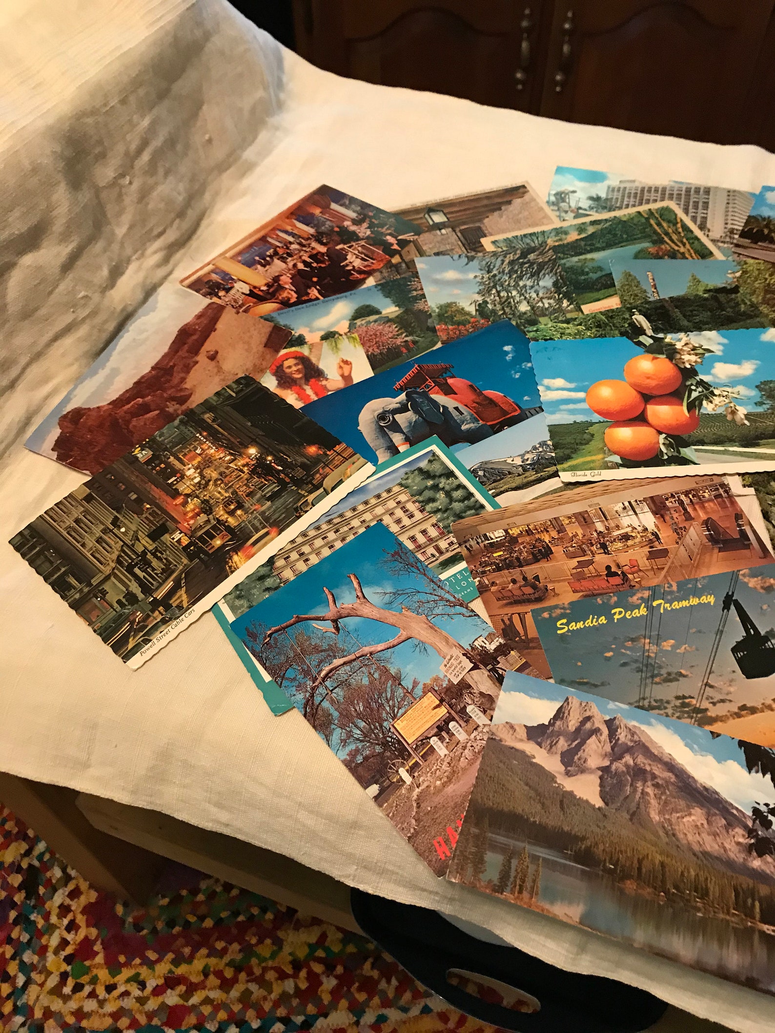 Postcards Lot of 30 Colored Postcards From 1960s and 1970s Etsy UK