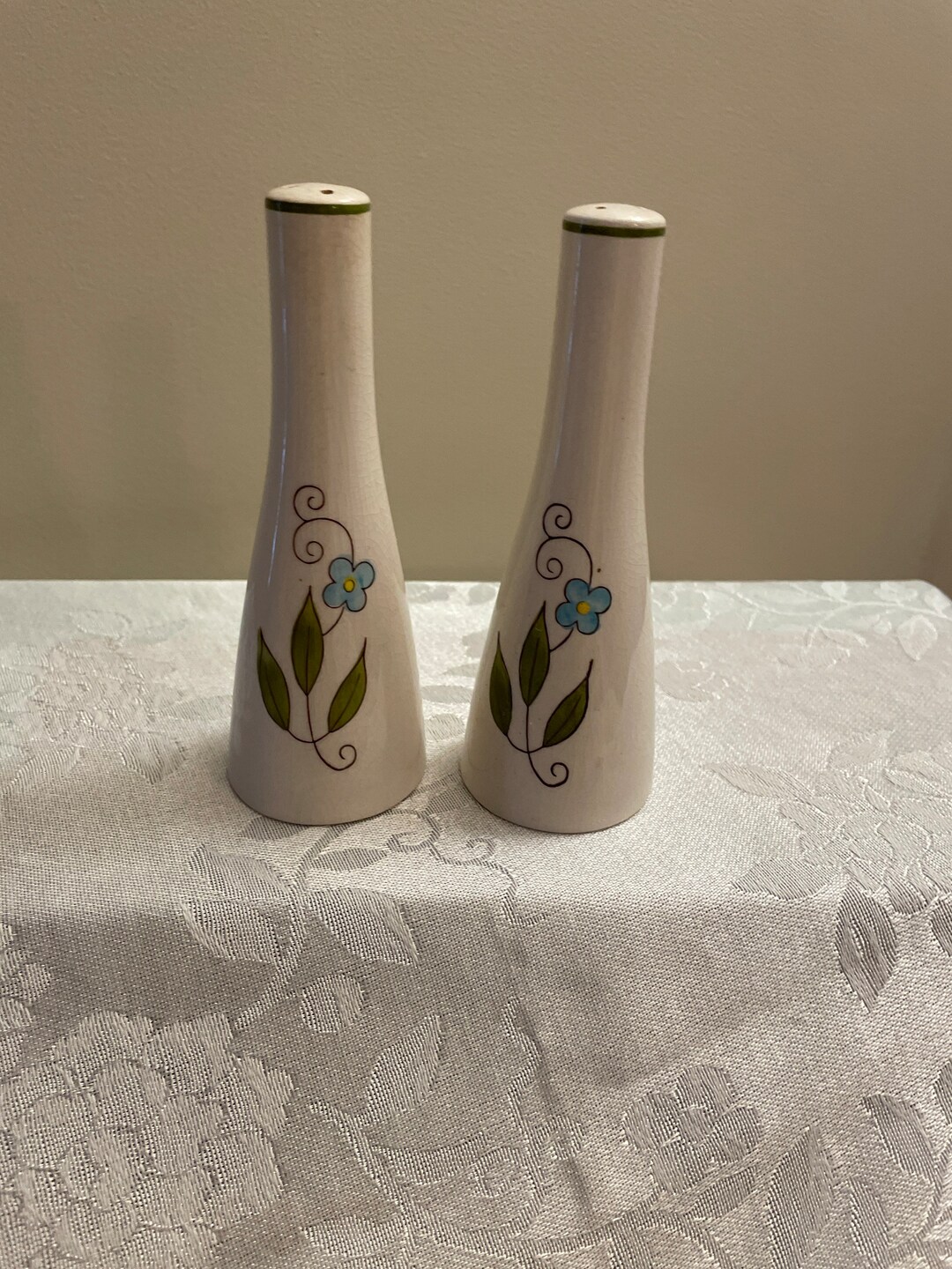 Japanese Cerastone Salt and Pepper Shakers, Midcentury Etsy