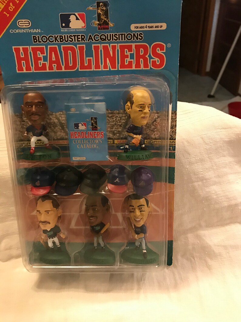 Baseball Headliners Figures. 1998 Etsy