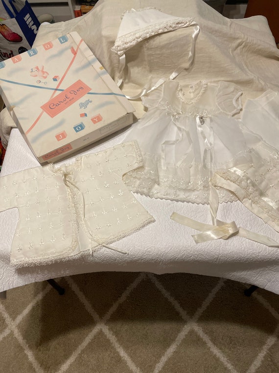 Christening Outfit, Vintage Baby Girl