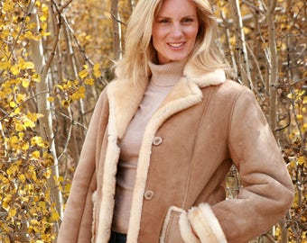 Manteau en peau de mouton pour femme - High Country