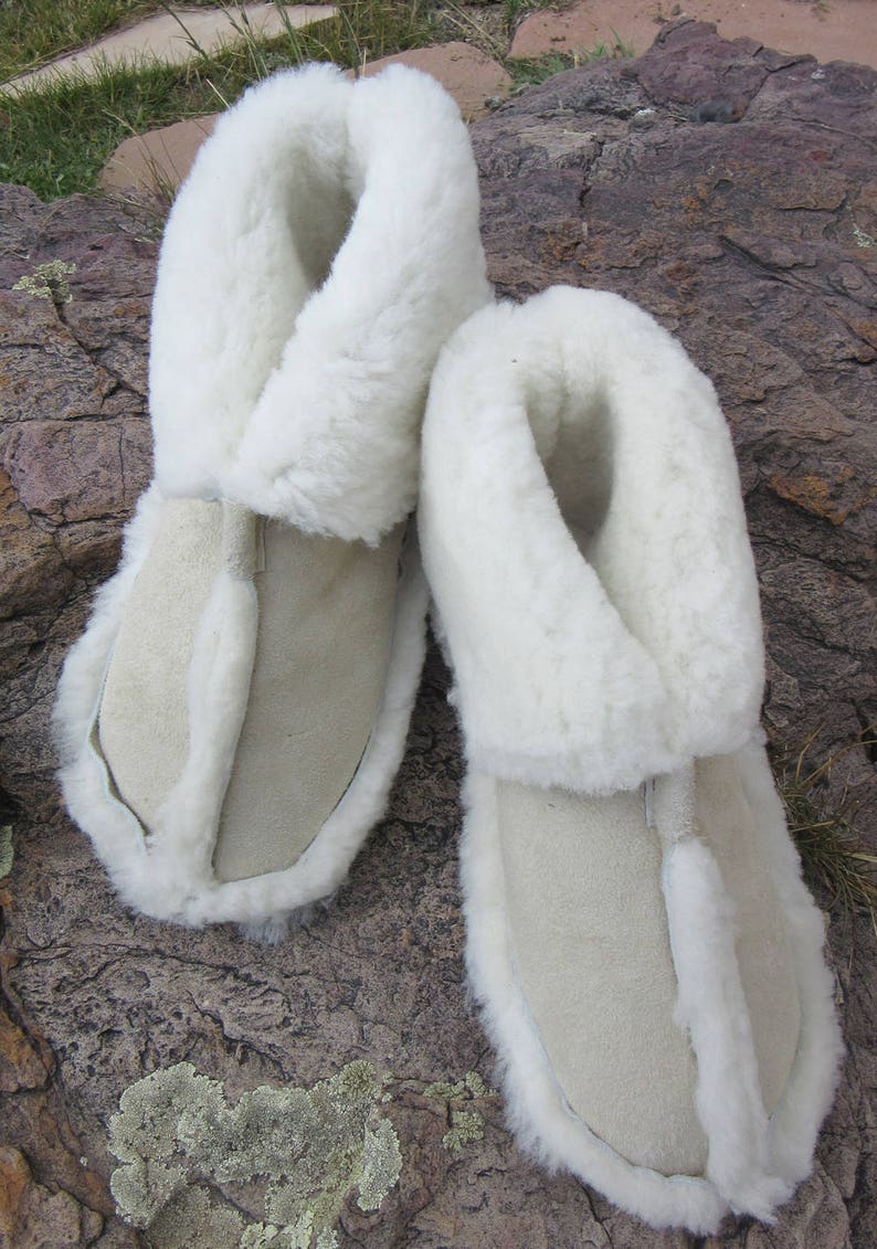 Sheepskin Slippers-Traditional image 4