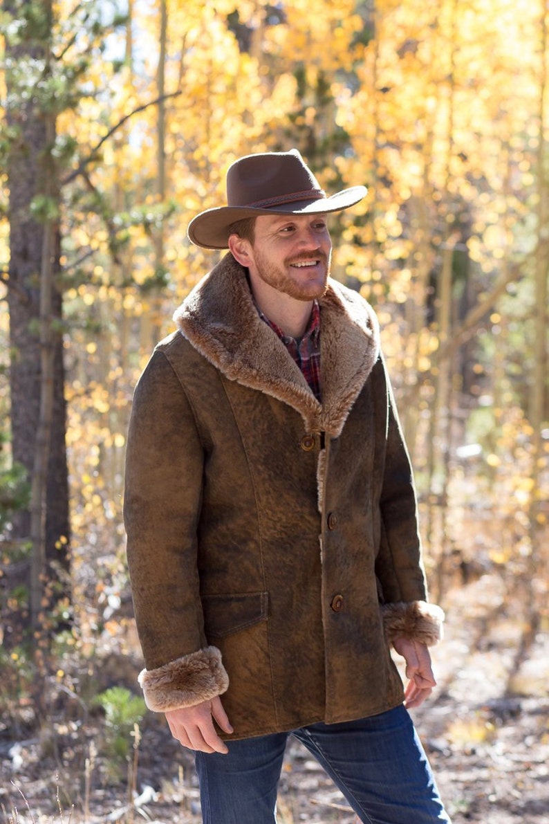 Mens Sheepskin Coat >> Mens Sheepskin Coat Cattleman Etsy Mens Sheepskin Coat >> Mens Sheepskin Coat Cattleman Etsy