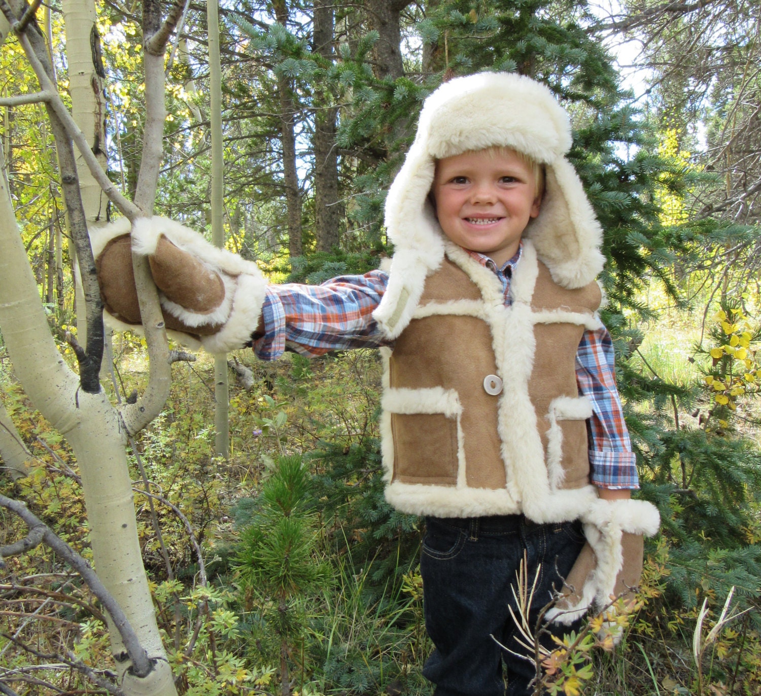 Shearling Coat S00 - New - For Baby