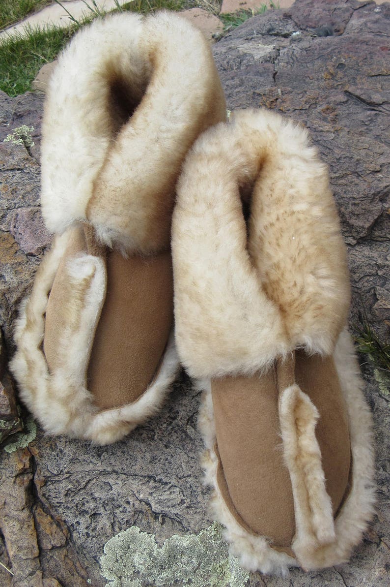 Sheepskin Slippers-Traditional image 5