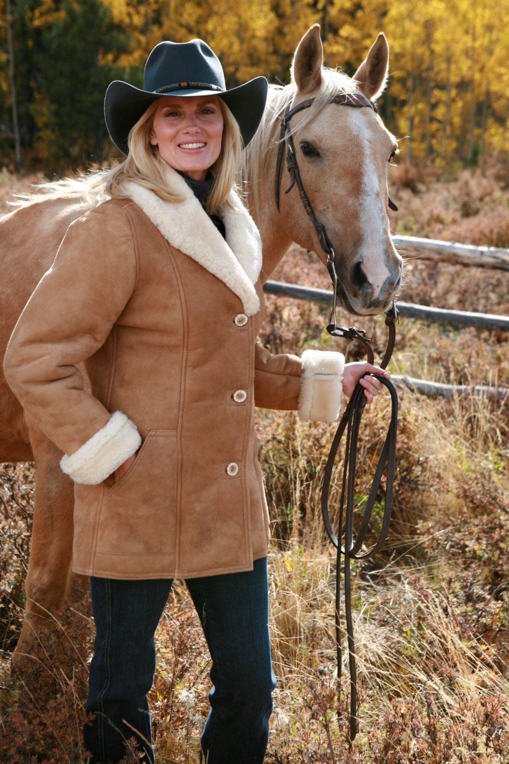 Cowboy sheepskin coat hotsell