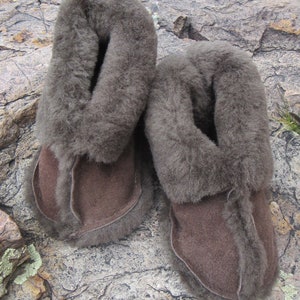 Kids Sheepskin Slippers image 6