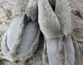 Sheepskin Slippers-Traditional