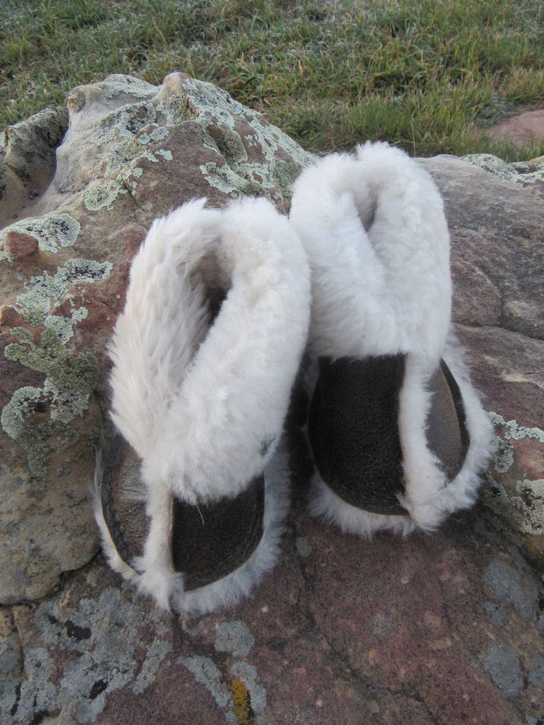 Kids Sheepskin Slippers image 5