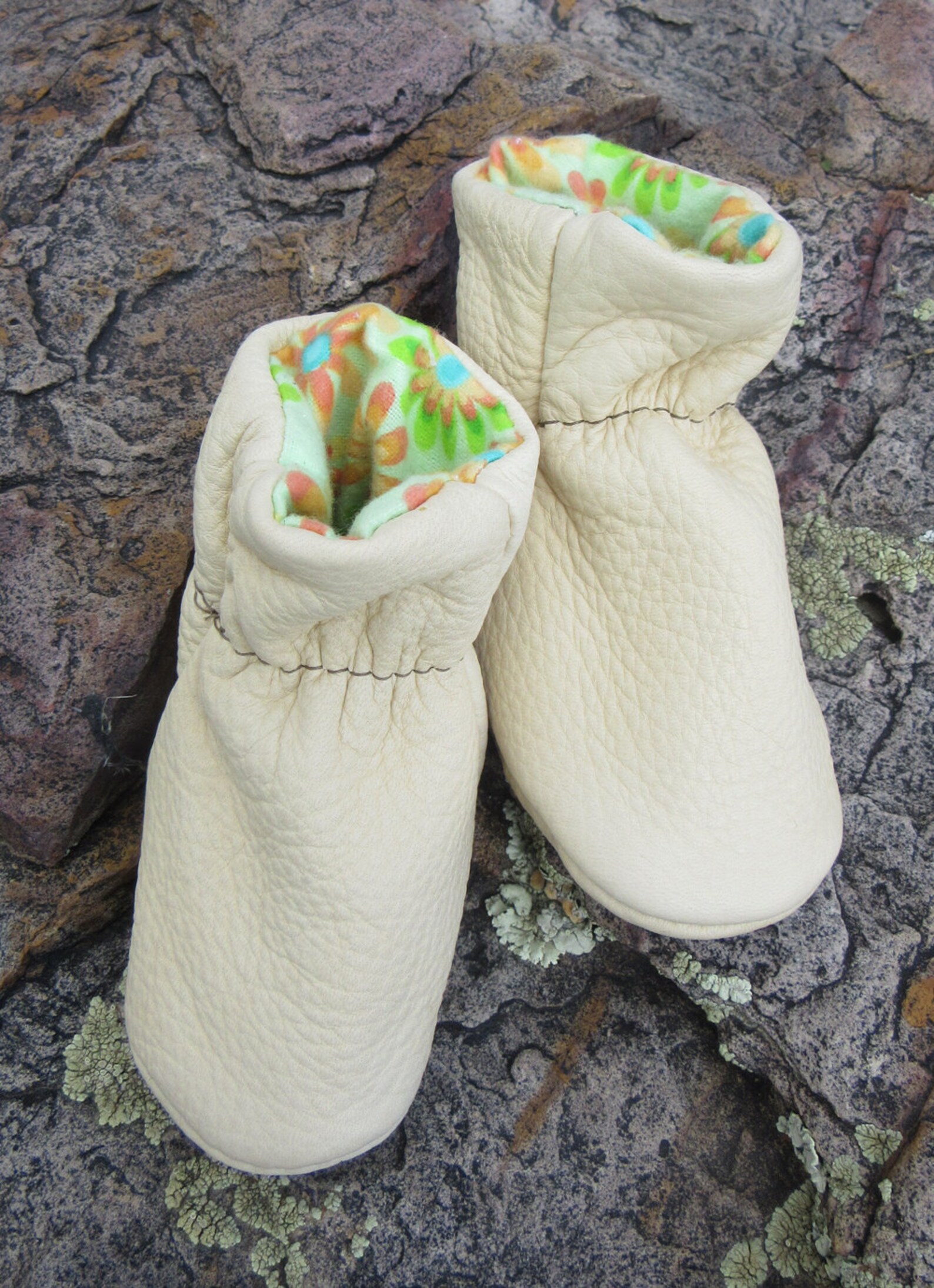 mens deerskin slippers