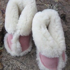 Kids Sheepskin Slippers