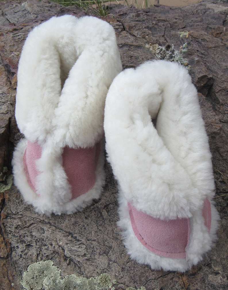 Kids Sheepskin Slippers image 7