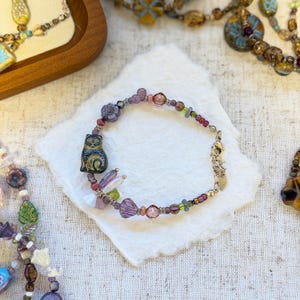 Czech Beads Bracelet & Necklace - Spring Collection