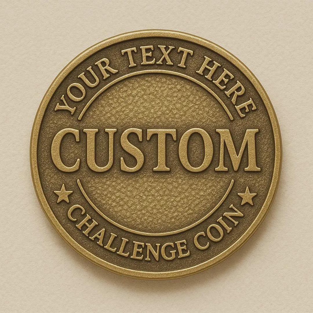 Custom Metal Coins: Personalized Collectible Tokens, Logo Medallions ...