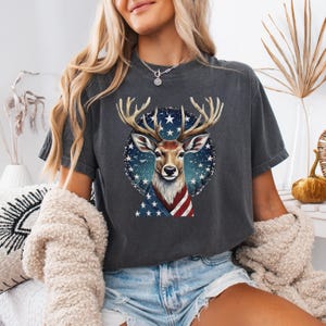 Whitetail Deer T-Shirt, Deer Hunting Dad Shirt, Retro Buck Wilderness Tee, Funny Hunting Gift, Vintage Buck And Doe Deer Outfit, Deer Season