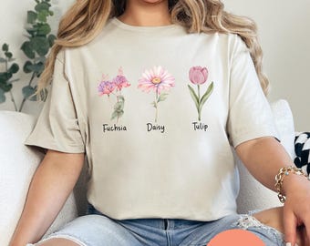Subtle FDT Shirt, Floral Anti Trump Tee, Feminist Comfort Colors T-Shirt, Anti MAGA Shirt, Political Liberal Tee, Gift for Her, Resist Shirt