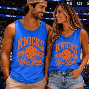 Ny Knicks Tank Top - Etsy
