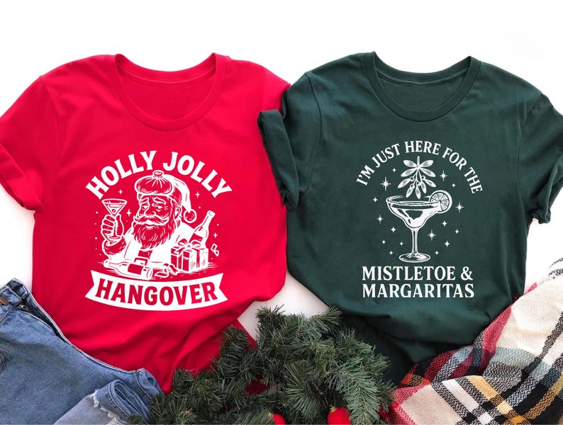 Funny Snarky Family Santa Christmas Pajamas Family Christmas PJs Christmas Funny Matching Family Christmas Pajamas Family Christmas image 8