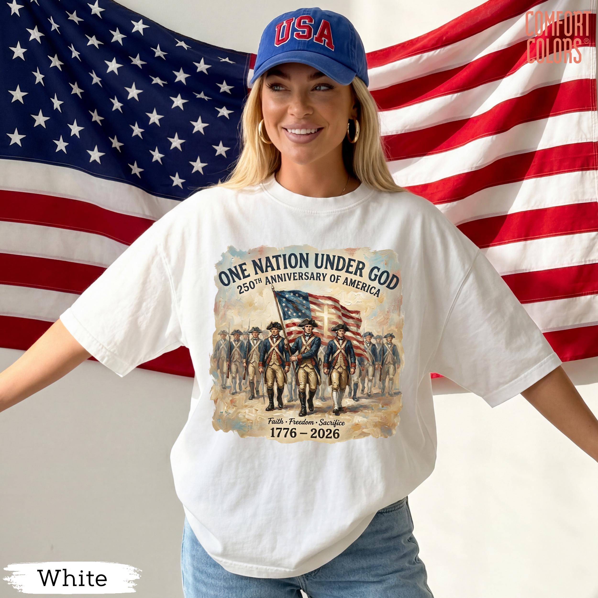 Comfort Colors America 250th Anniversary Revolutionary War