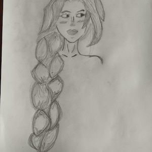 Dibujo a Lápiz - Arte Hecho a Mano - Descargable e Imprimible