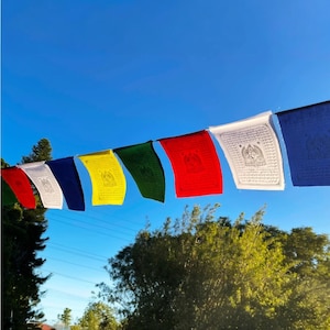 Zambala Tibetan Prayer Flags From Nepal (Set of 10 Flags)
